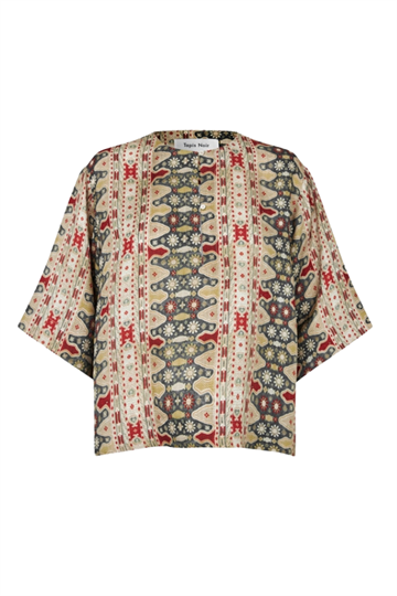 Tapis Noir Cali Silk Top Green